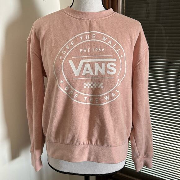 Vans | Off the Wall Pink Sweater Size S - Picture 2 of 10